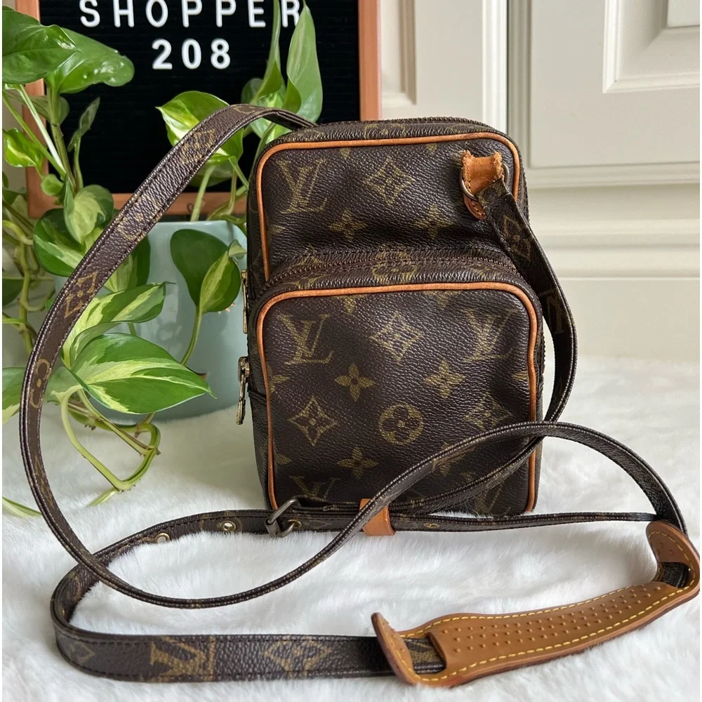 LOUIS VUITTON ルイヴィトン 1993 Mini Amazon Shoulder Bag ミニアマゾン ショルダーバッグ M45238 ブラウン LOUIS VUITTON ルイヴィトン M45238 ミニアマゾン モノグラム
